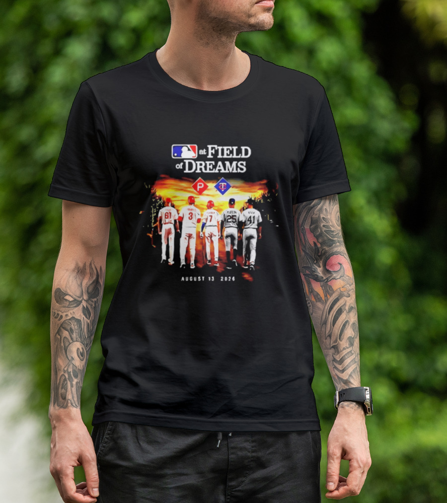 MLB Field Of Dreams Pittsburgh Pirates Vs Minnesota Twins August 13 2026 T-Shirt