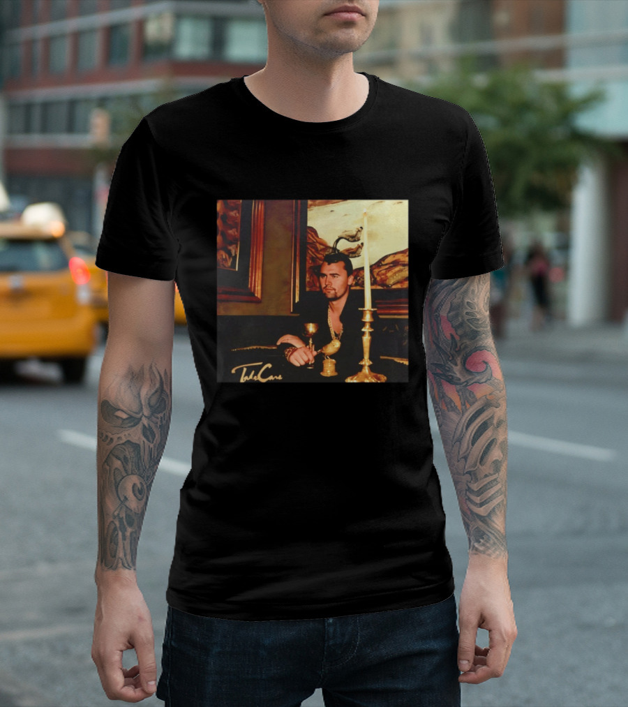 Take Care Charlie Kirk Drake Album Parody Candlelit T-Shirt