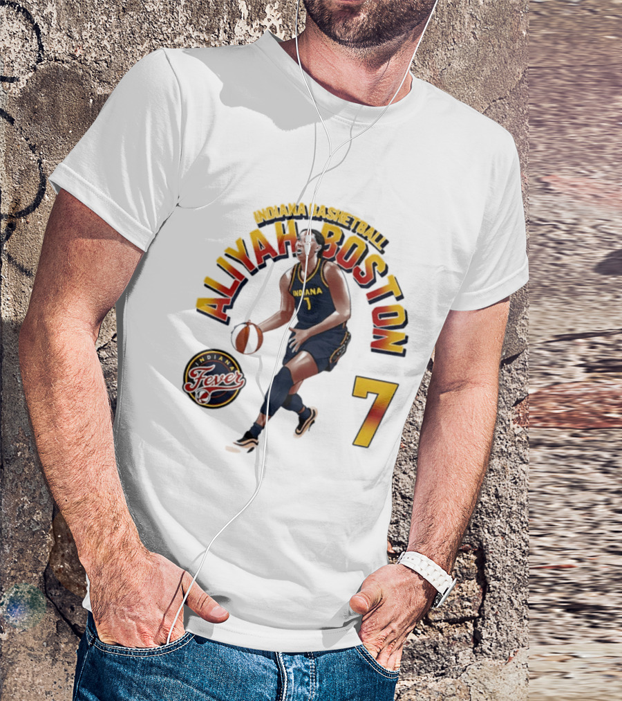 Aliyah Boston Indiana Fever Basketball 7 T-Shirt