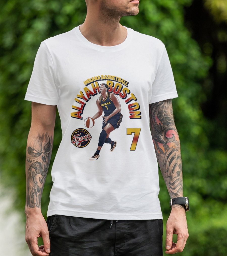 Aliyah Boston Indiana Fever Basketball 7 T-Shirt