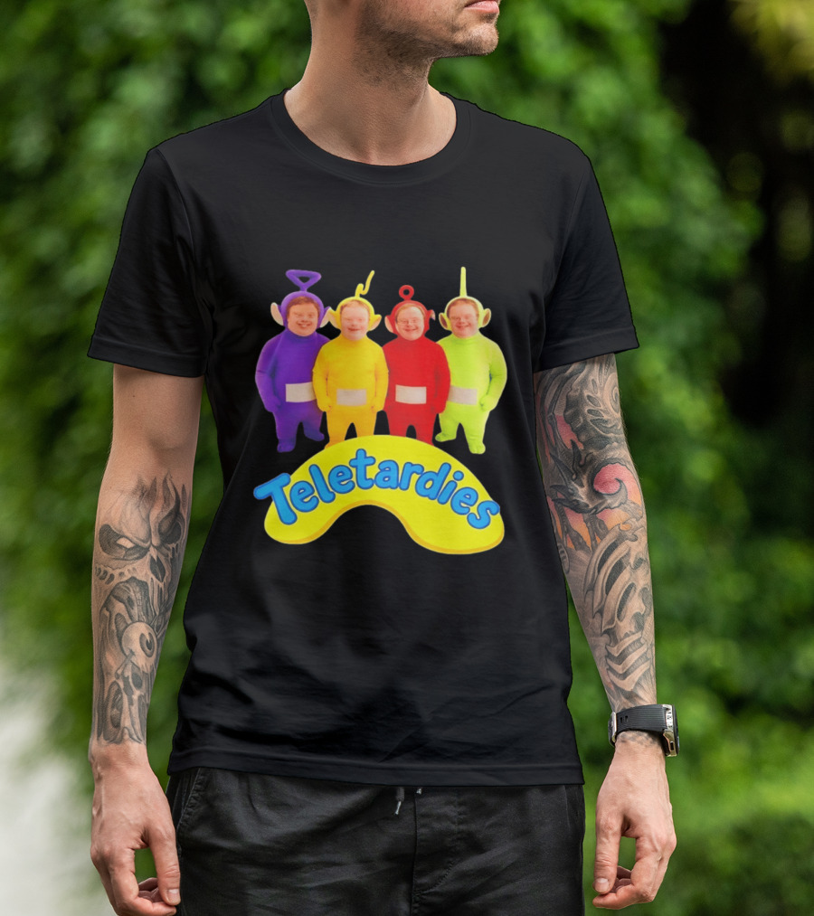 Teletardies Teletubbies Down Syndrome T-Shirt