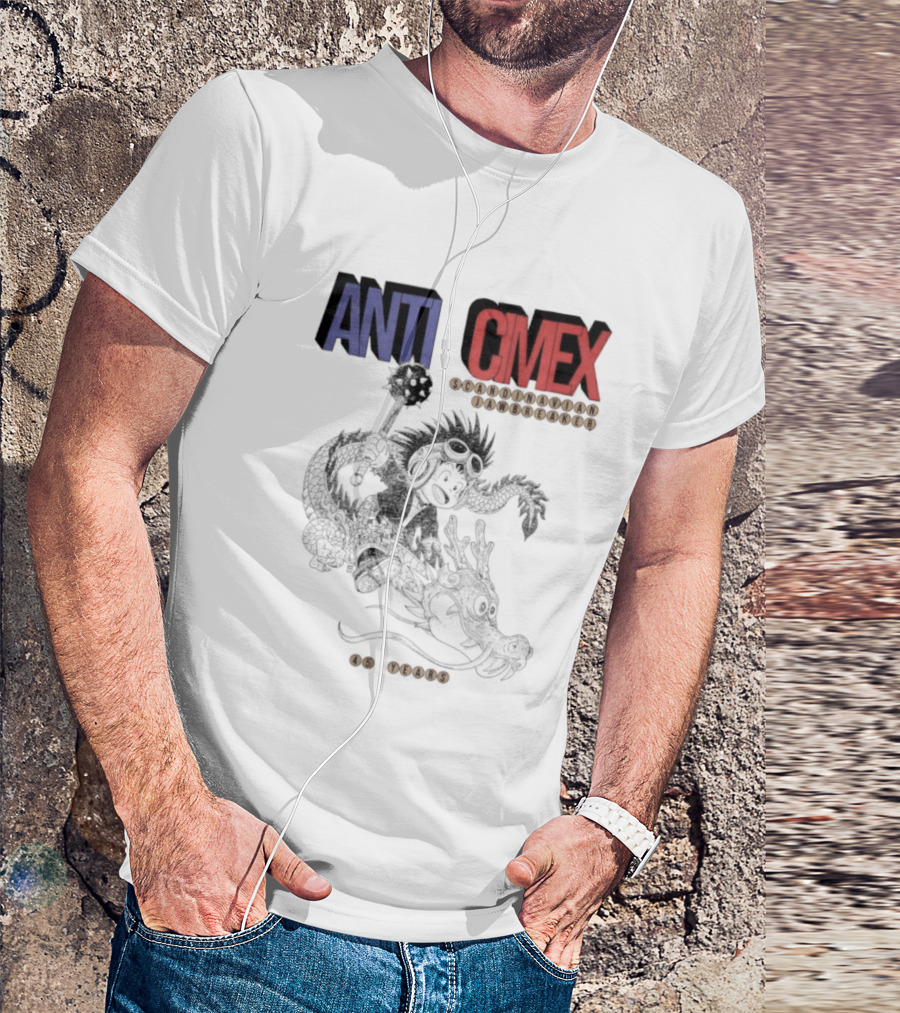 ANTI CIMEX Scandinavian Jawbreaker 45 Years Punk T-Shirt