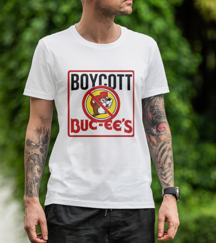 Boycott Buc Ee's Gas Station Protest No T-Shirt