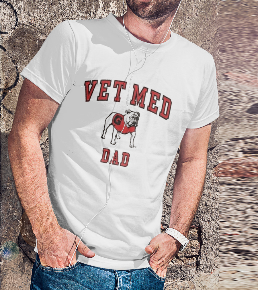Vet Med Dad Bulldog G T-Shirt