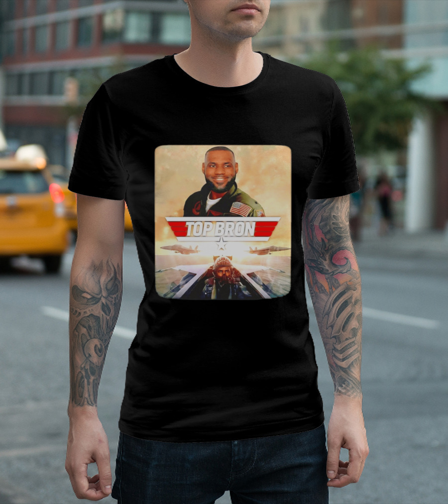Top Bron LeBron James Aviator T-Shirt