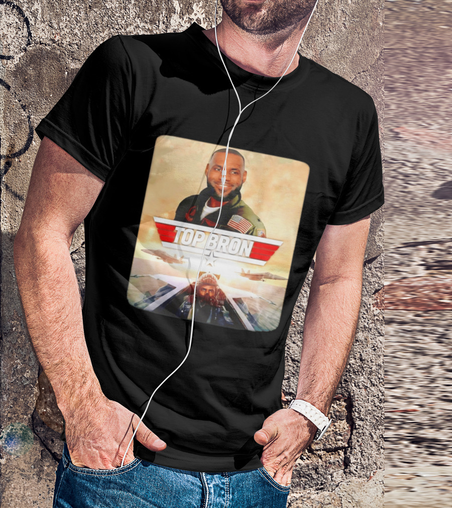 Top Bron LeBron James Aviator T-Shirt