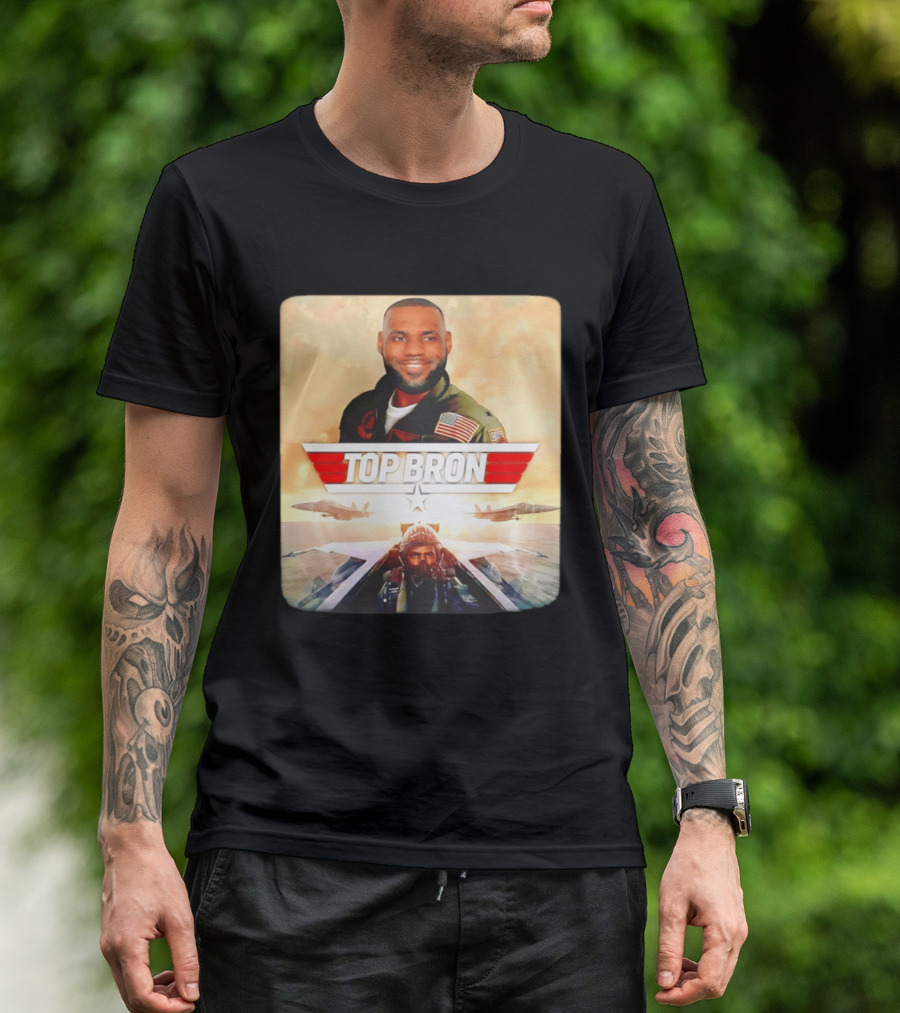 Top Bron LeBron James Aviator T-Shirt