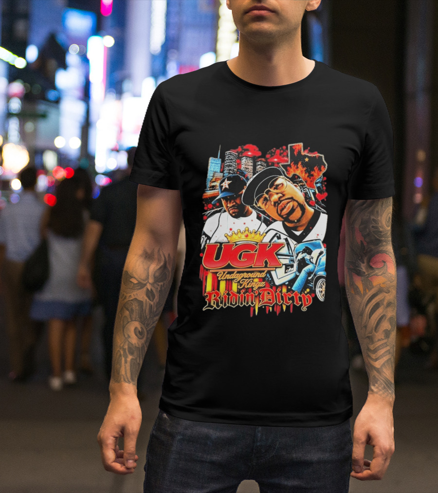 UGK Underground Kingz Ridin' Dirty Texas Rap Legends T-Shirt