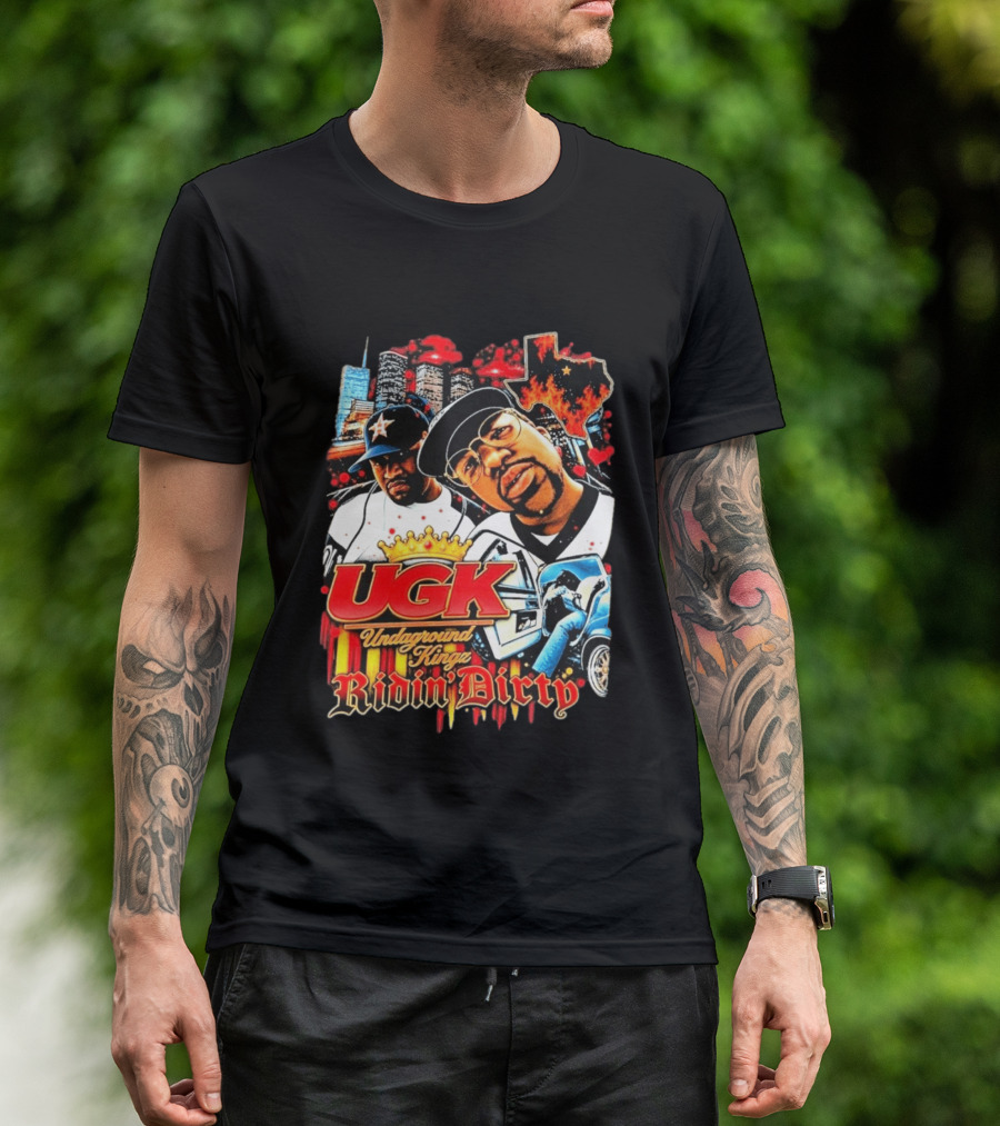 UGK Underground Kingz Ridin' Dirty Texas Rap Legends T-Shirt