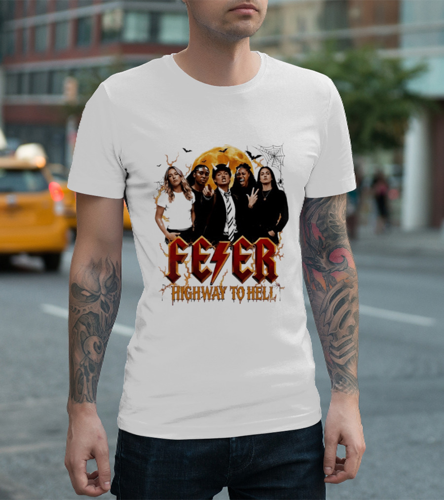 Indiana Fever Highway To Hell Halloween Fever T-Shirt