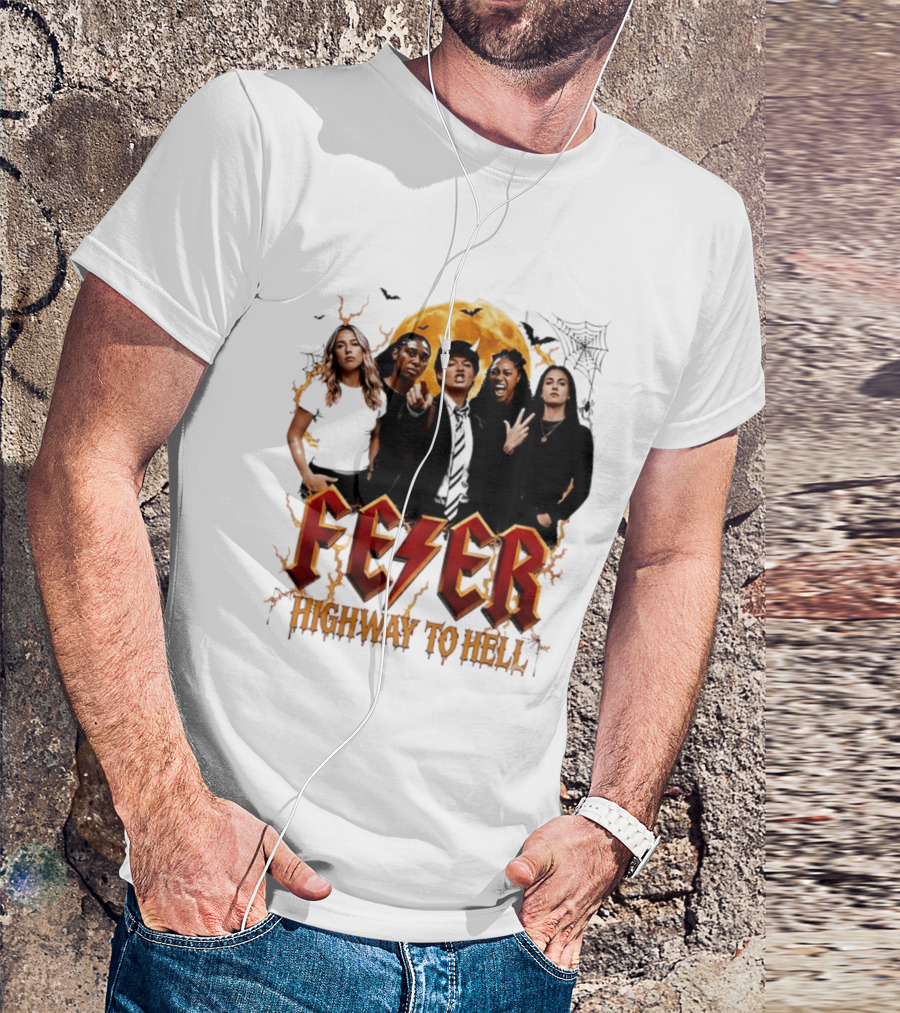 Indiana Fever Highway To Hell Halloween Fever T-Shirt