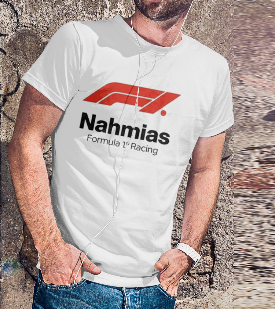 Nahmias Formula 1 Racing Kento Nagao F1 White T-Shirt