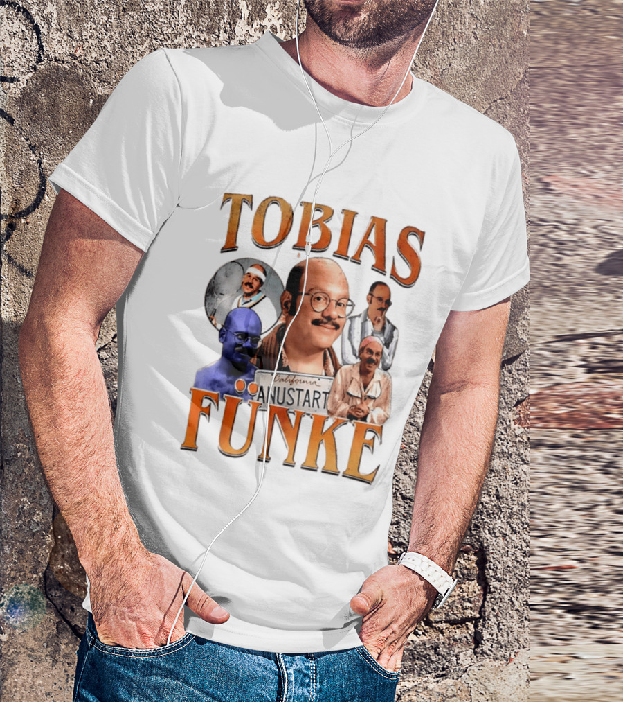 Tobias Funke Anustart Arrested Development Character Compilation T-Shirt