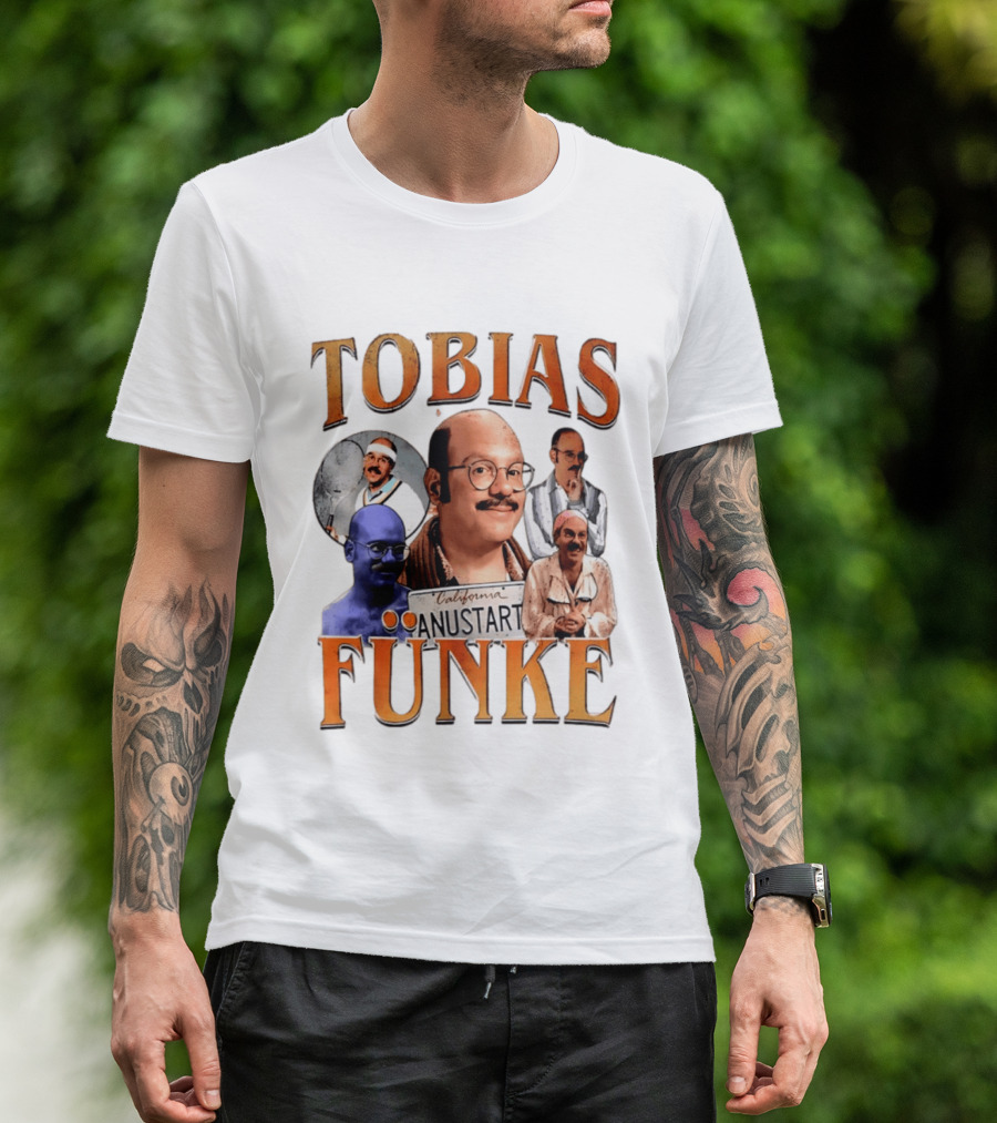 Tobias Funke Anustart Arrested Development Character Compilation T-Shirt