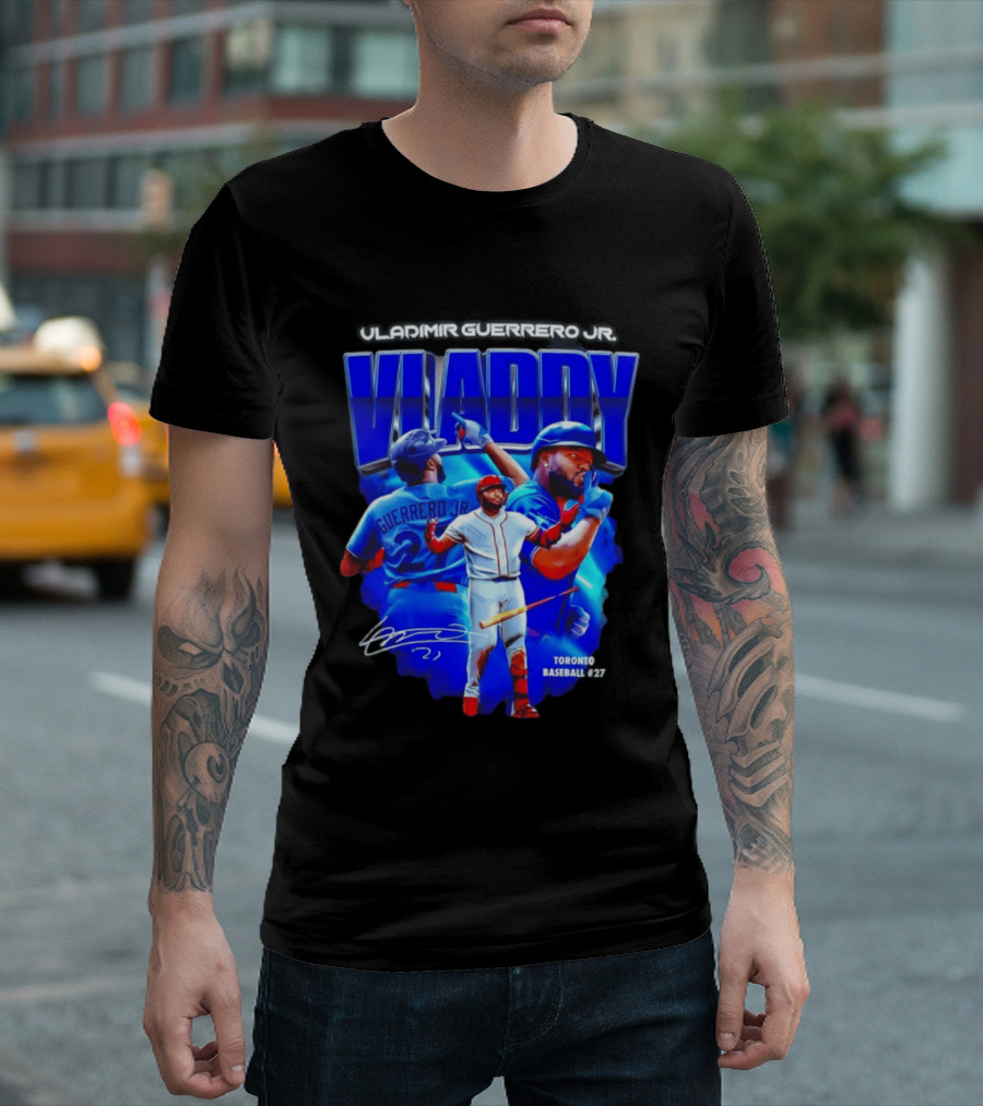 Vladimir Guerrero Jr. Vladdy Toronto Baseball 2026 MLB T-Shirt