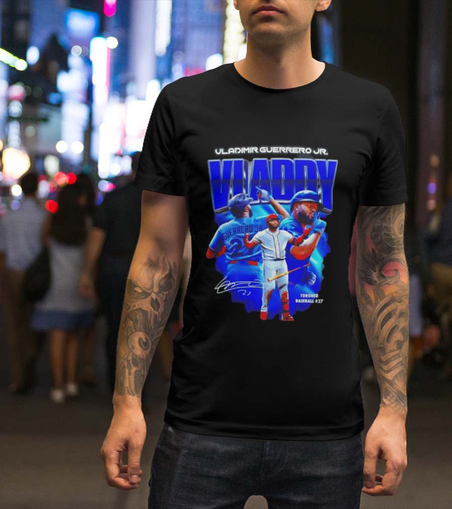 Vladimir Guerrero Jr. Vladdy Toronto Baseball 2026 MLB T-Shirt