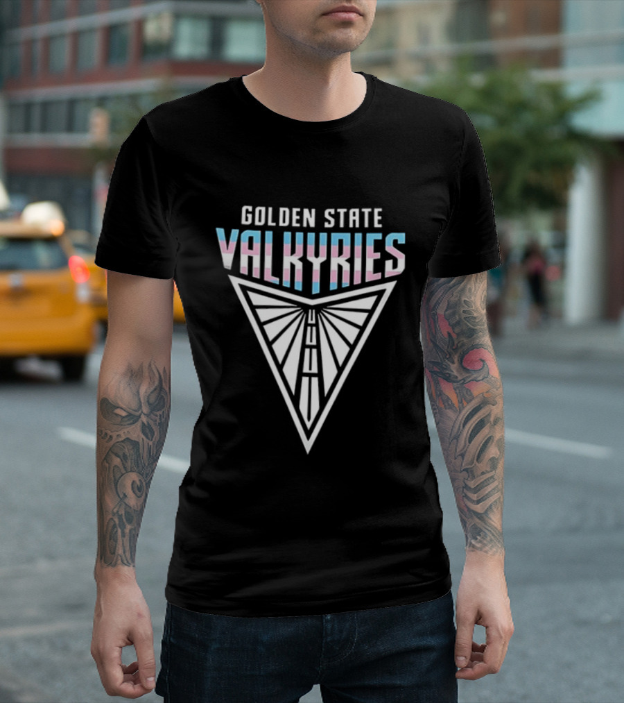 Golden State Valkyries Trans Flag T-Shirt