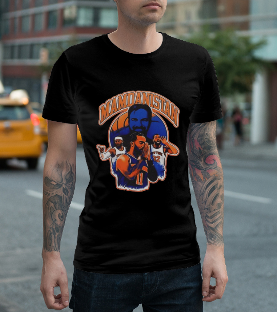 New York Knicks 2026 Mamdani MamdaniStan Basketball Team Players Zohran T-Shirt
