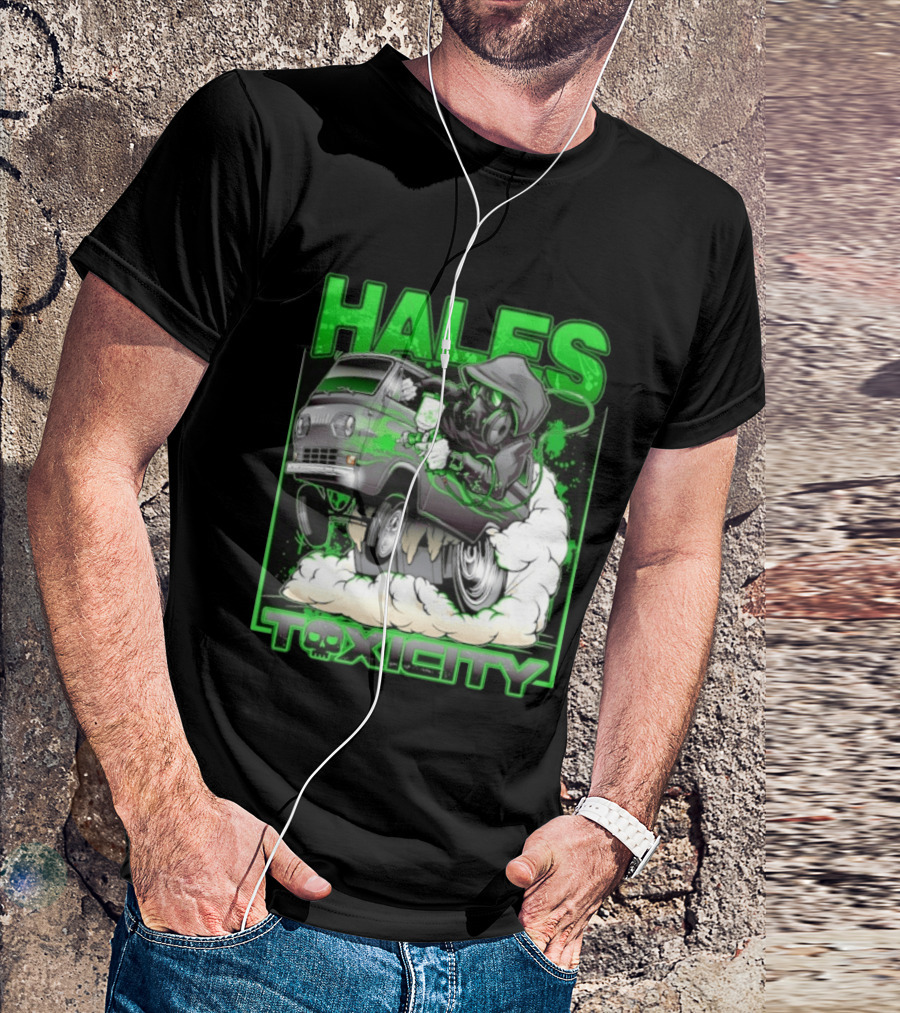 Hales Toxicity Gas Mask Graffiti Van Street T-Shirt