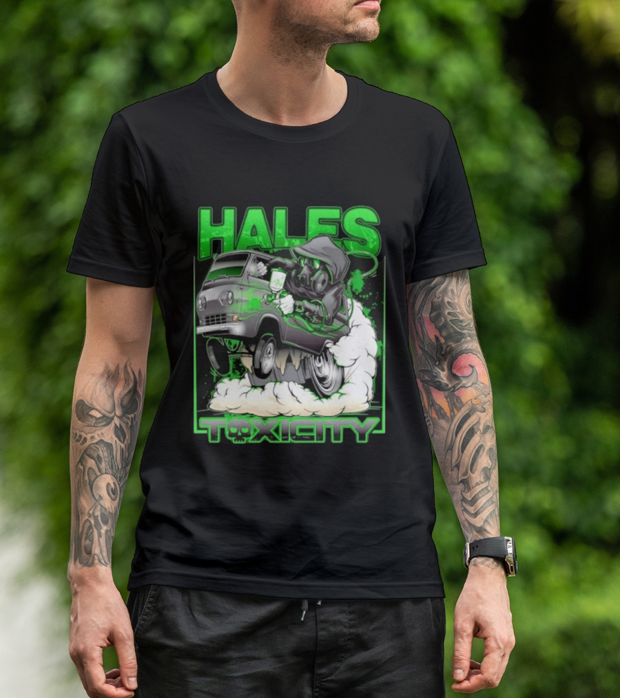 Hales Toxicity Gas Mask Graffiti Van Street T-Shirt