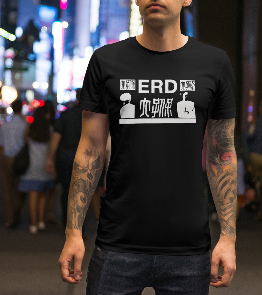 ERD Characters And Symbols With Unique T-Shirt