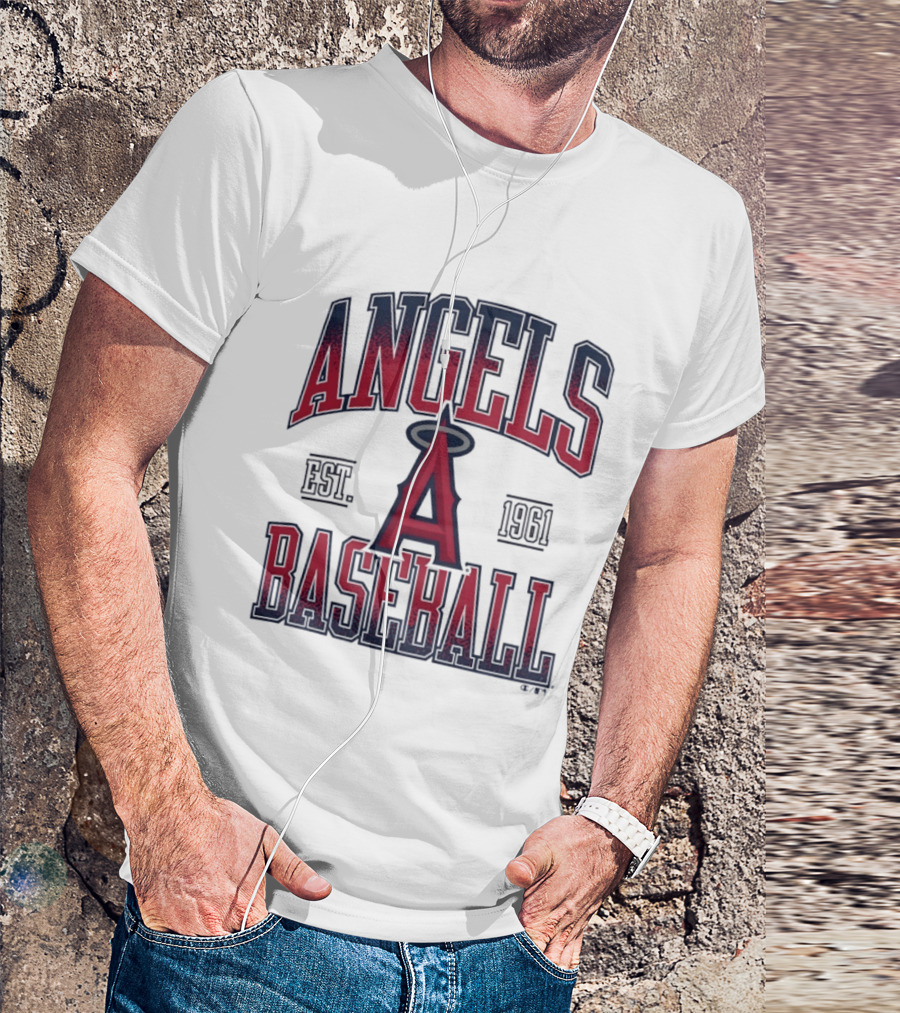 Angels Baseball Est 1961 Los Angeles Angels T-Shirt