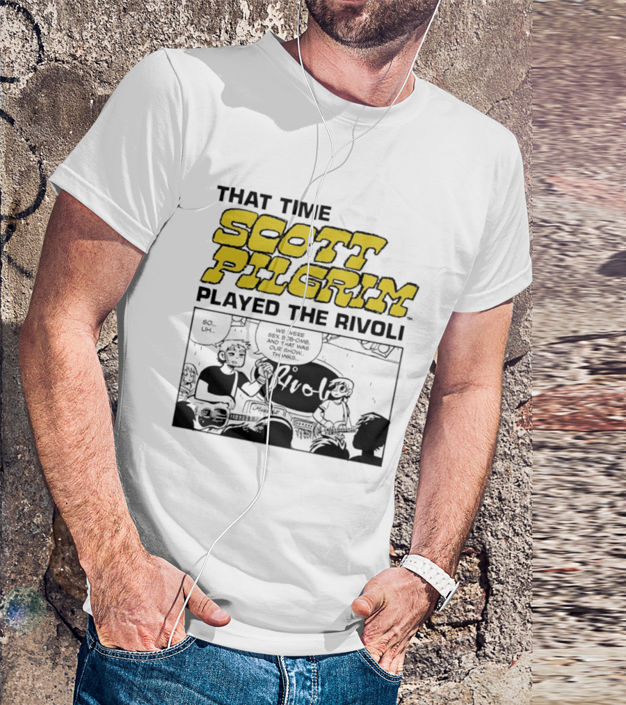 Scott Pilgrim Comic Strip That Time Played The Rivoli T-Shirt
