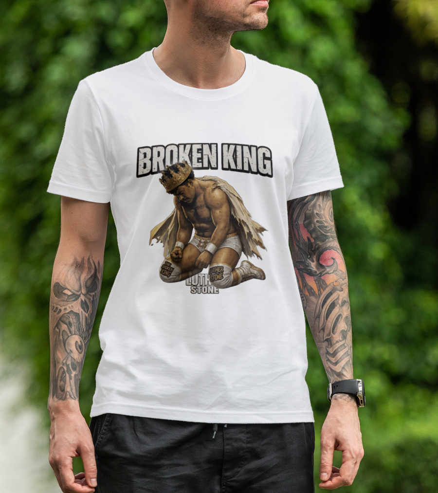 Broken King Luther Stone Wrestling Champion T-Shirt