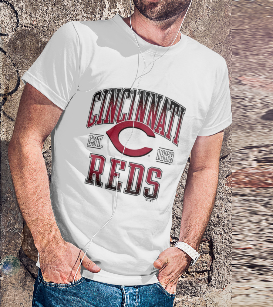 Cincinnati Reds Est 1869 MLB Baseball Team T-Shirt