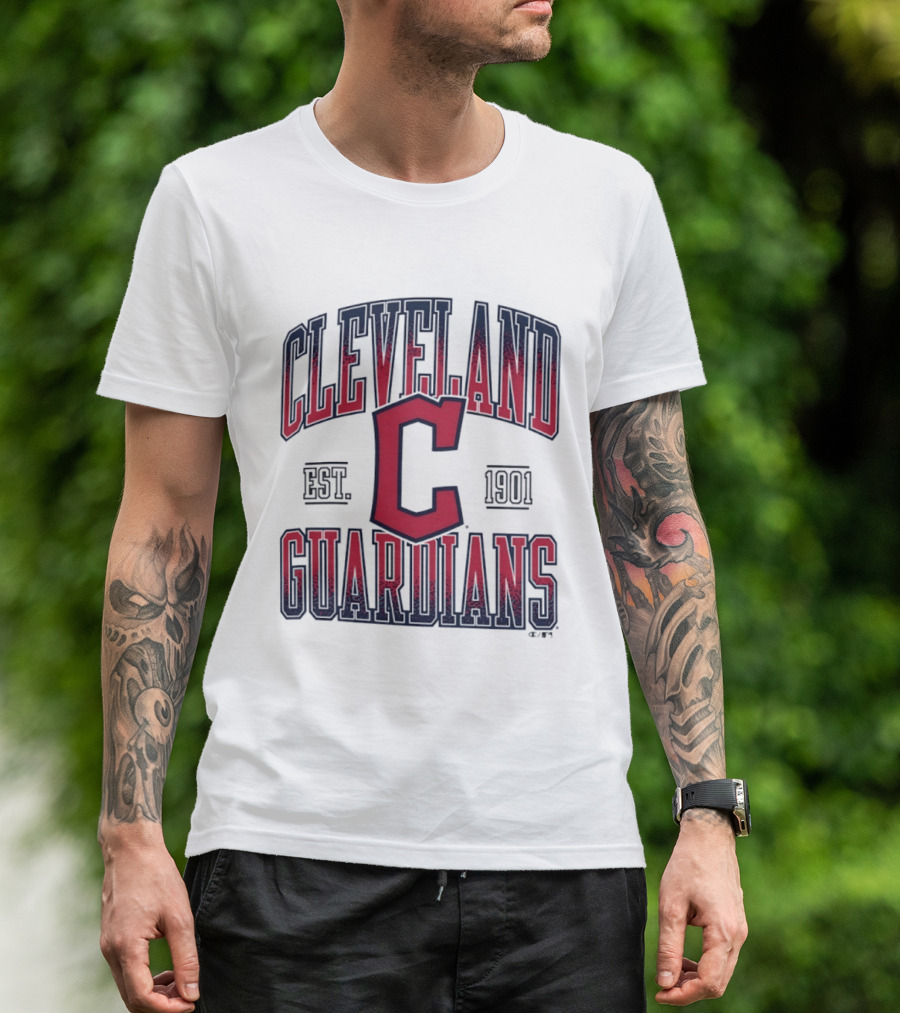Cleveland Guardians Est 1901 MLB C T-Shirt