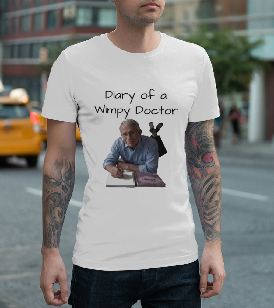 Diary Of A Wimpy Doctor Funny Meme T-Shirt