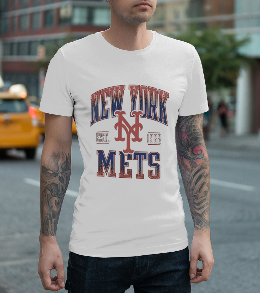 New York Mets Est 1962 MLB Baseball Team T-Shirt