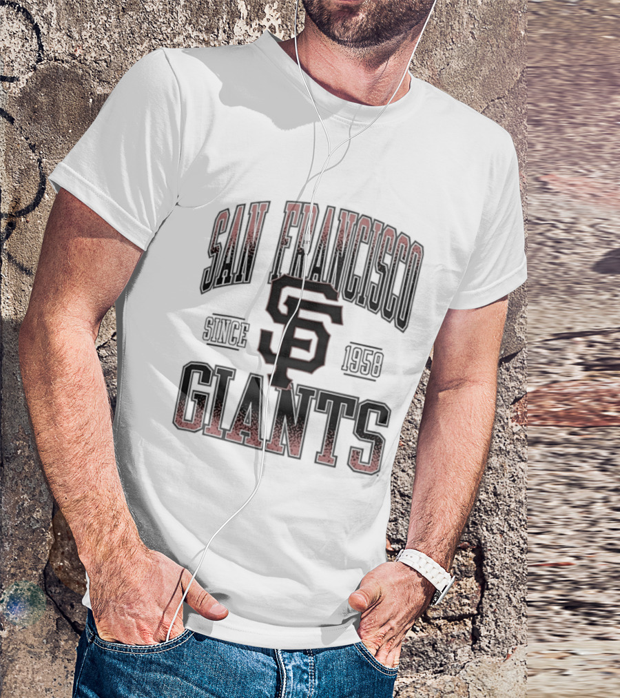San Francisco Giants SF Since 1958 MLB Baseball T-Shirt