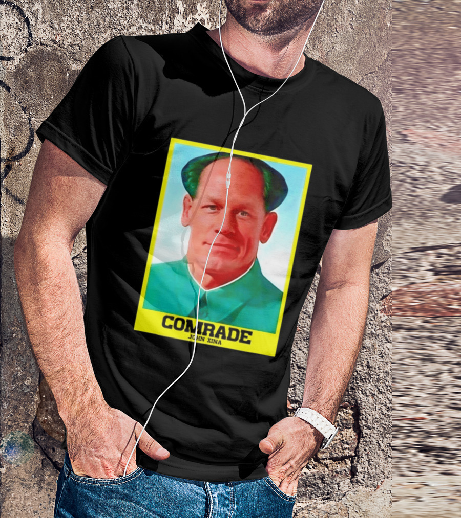 Comrade John Xina Meme Mao Zedong Parody Image T-Shirt