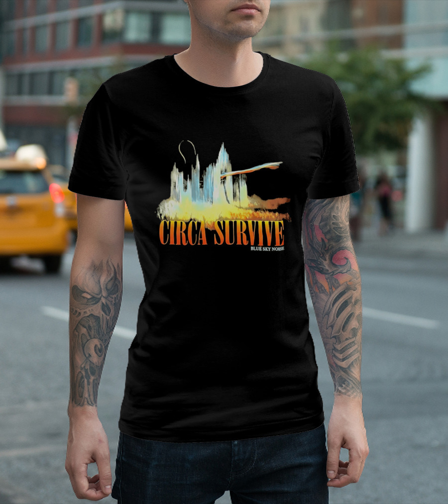 Circa Survive Blue Sky Noise Album T-Shirt