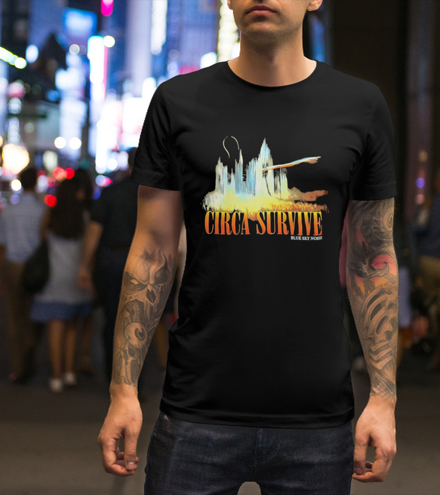 Circa Survive Blue Sky Noise Album T-Shirt