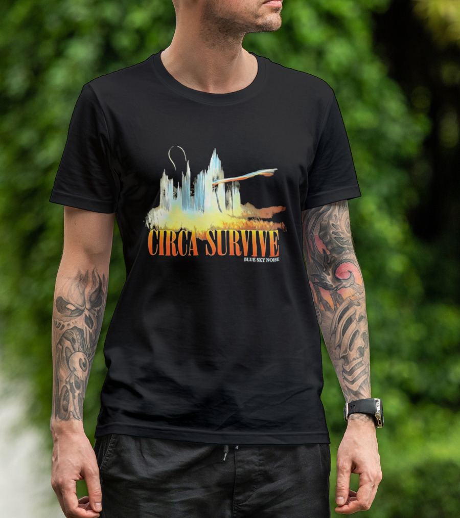 Circa Survive Blue Sky Noise Album T-Shirt