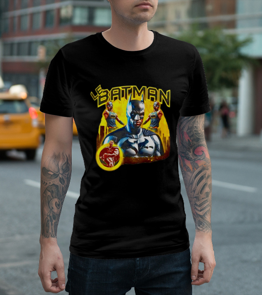 LeBron James LeBatman Crossover Philadelphia 76ers Basketball T-Shirt