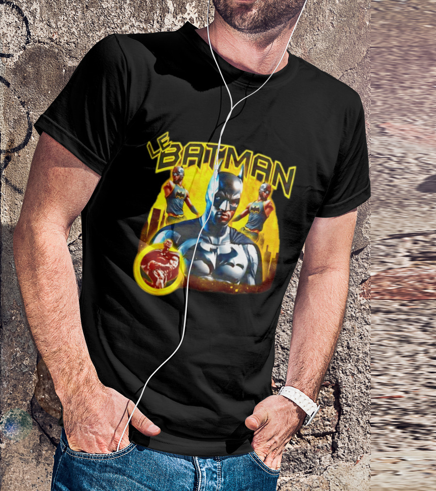 LeBron James LeBatman Crossover Philadelphia 76ers Basketball T-Shirt
