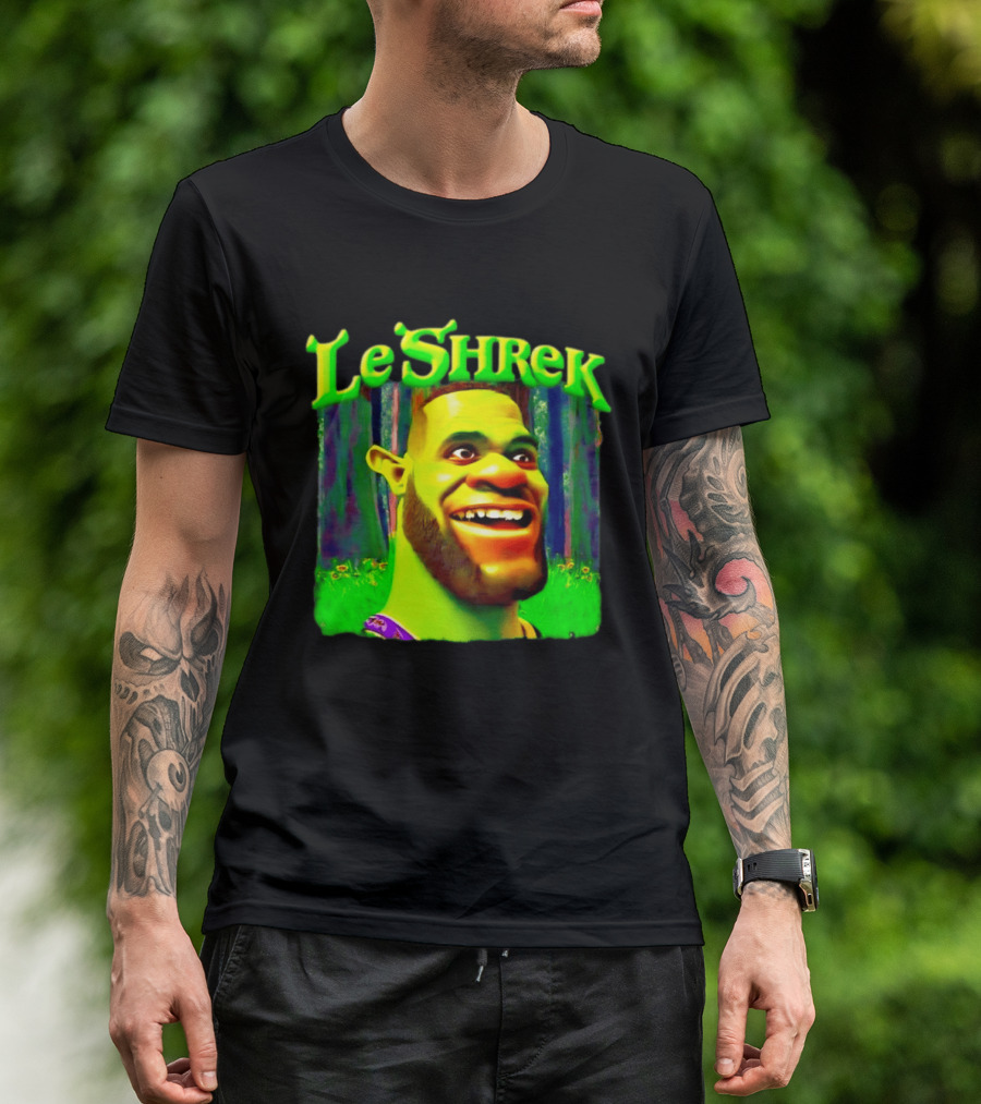 LeShrek LeBron James Philadelphia 76ers Basketball T-Shirt