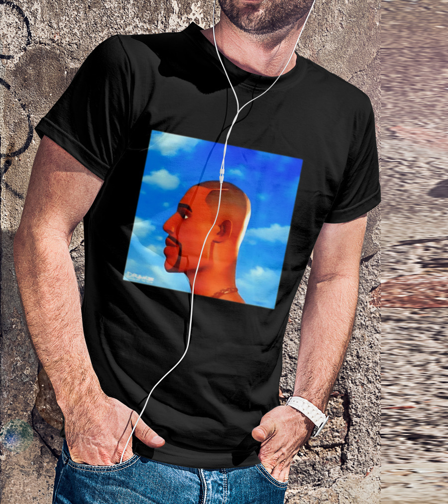 Drake For All The Dogs OVO Hip Hop Rap Album Sky Blue T-Shirt