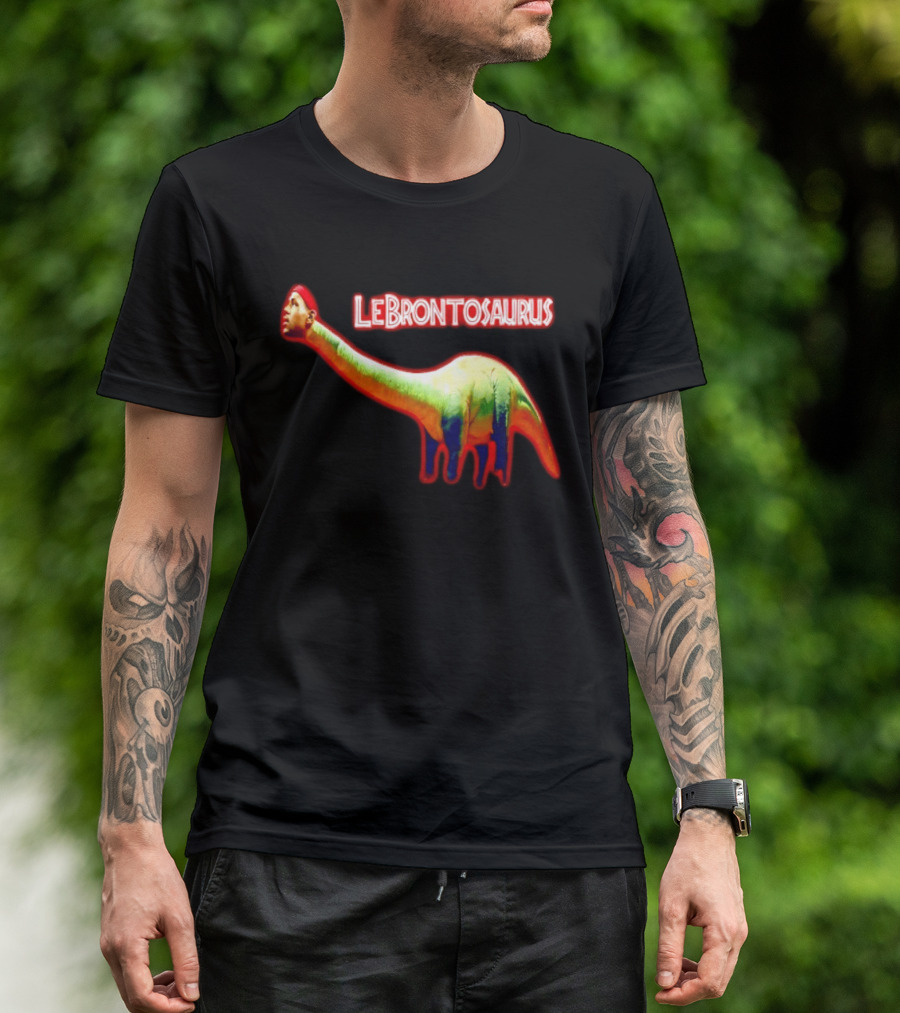 LeBrontosaurus Meme LeBron James Philadelphia 76ers T-Shirt