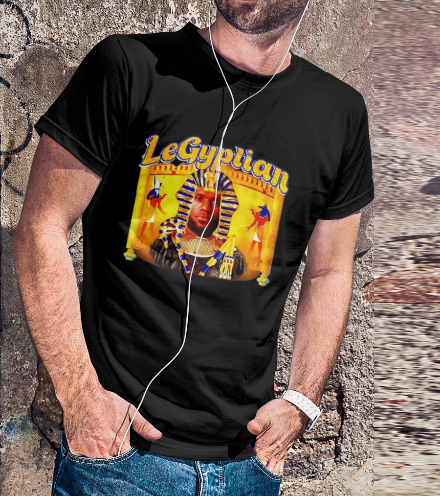 LeBron James LeGyptian Philadelphia 76ers Basketball Meme T-Shirt