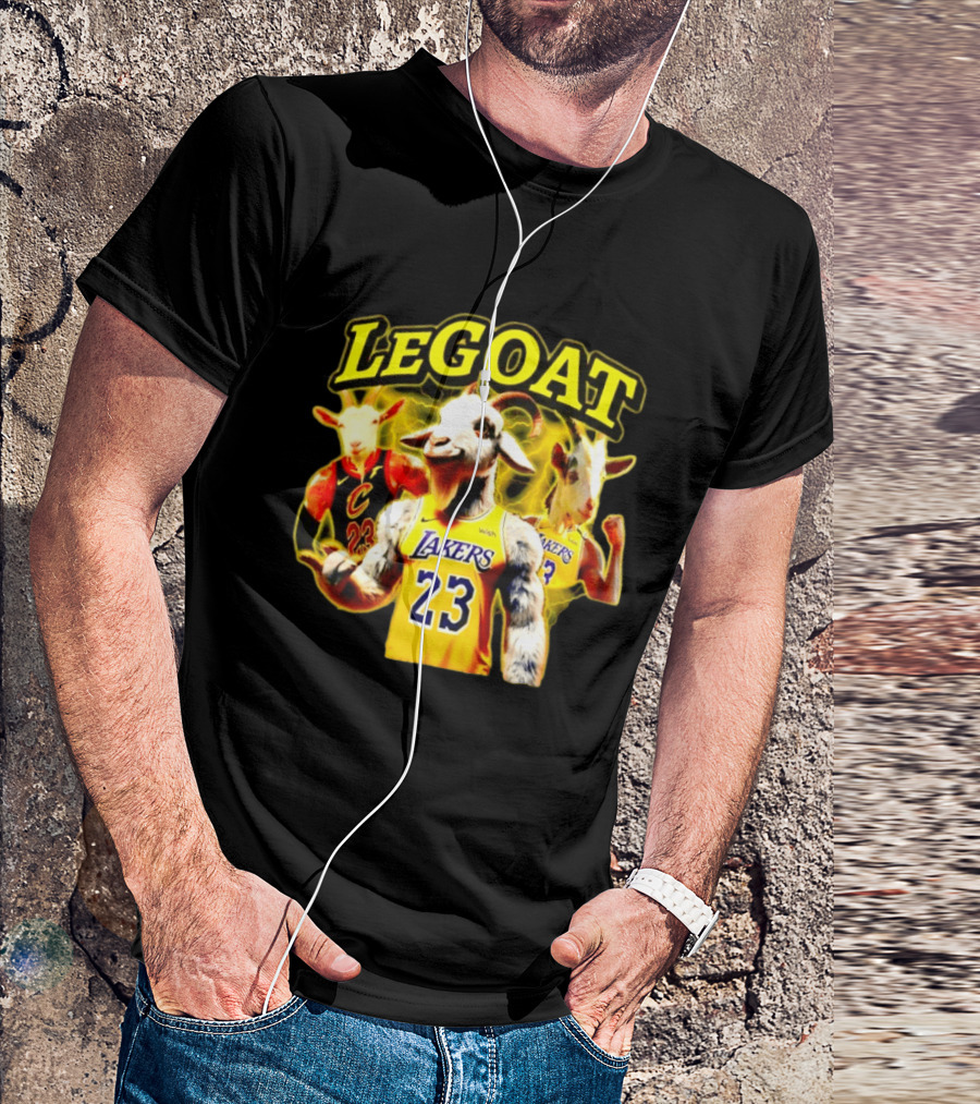 Legoat 23 LeBron James Lakers Cavaliers T-Shirt