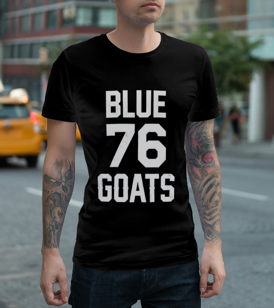 Philadelphia 76ers Blue 76 Goats T-Shirt