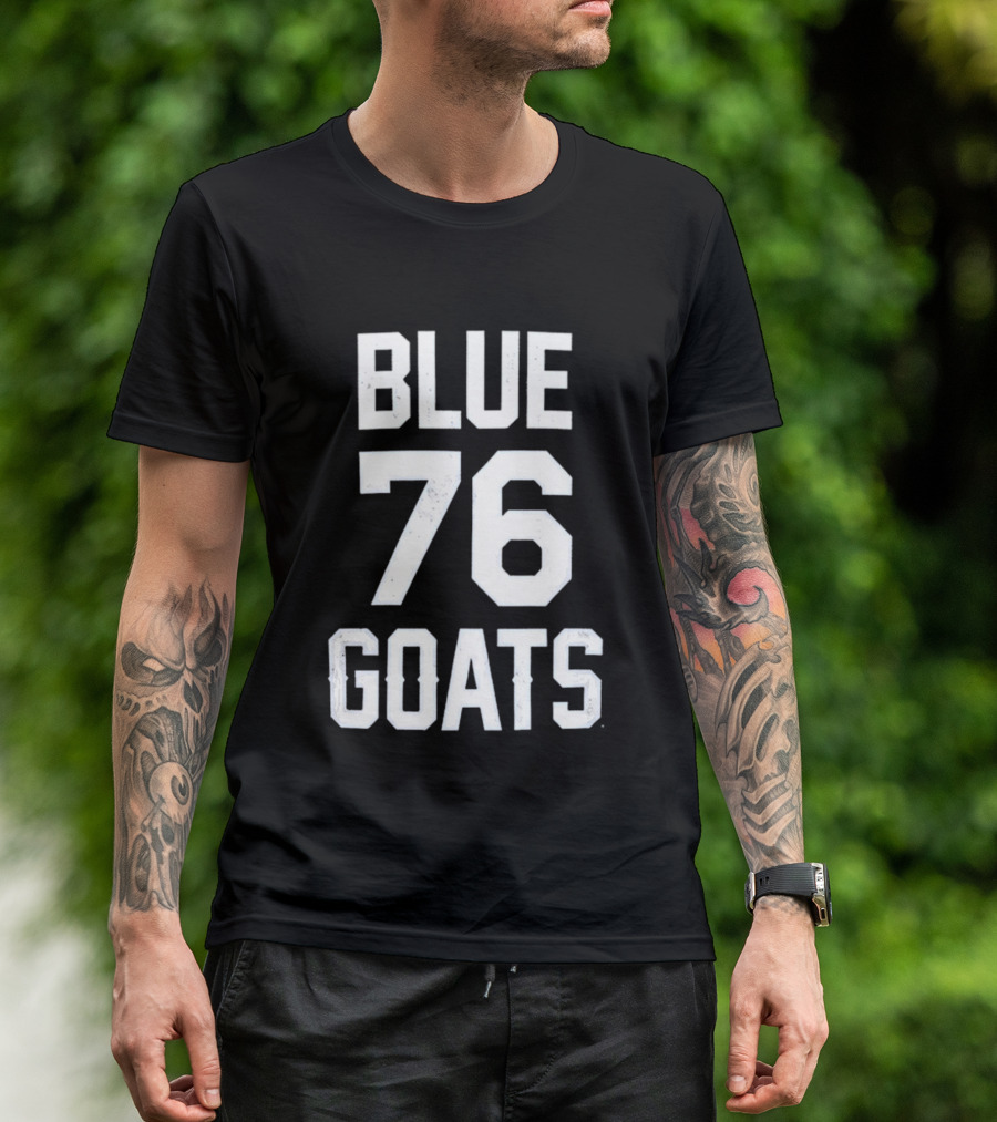 Philadelphia 76ers Blue 76 Goats T-Shirt