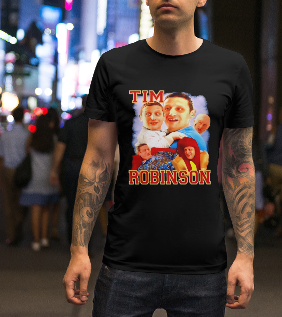 Tim Robinson I Think You Should Leave Collage Hot Dog Suit And More T-Shirt