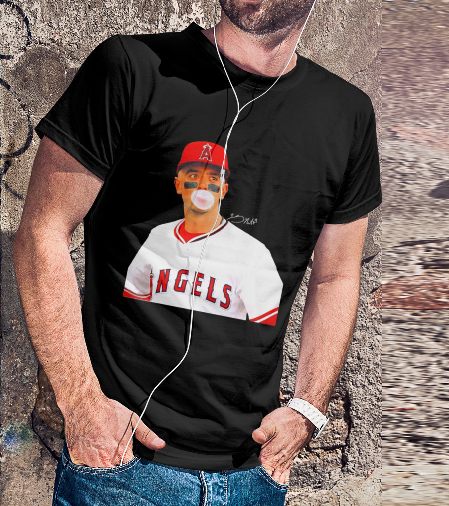 Zach Neto Los Angeles Angels 2026 MLB Season Bubblegum Moment T-Shirt