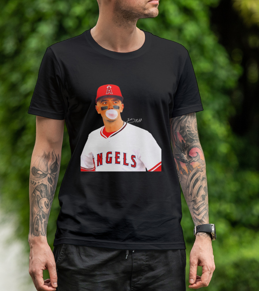 Zach Neto Los Angeles Angels 2026 MLB Season Bubblegum Moment T-Shirt