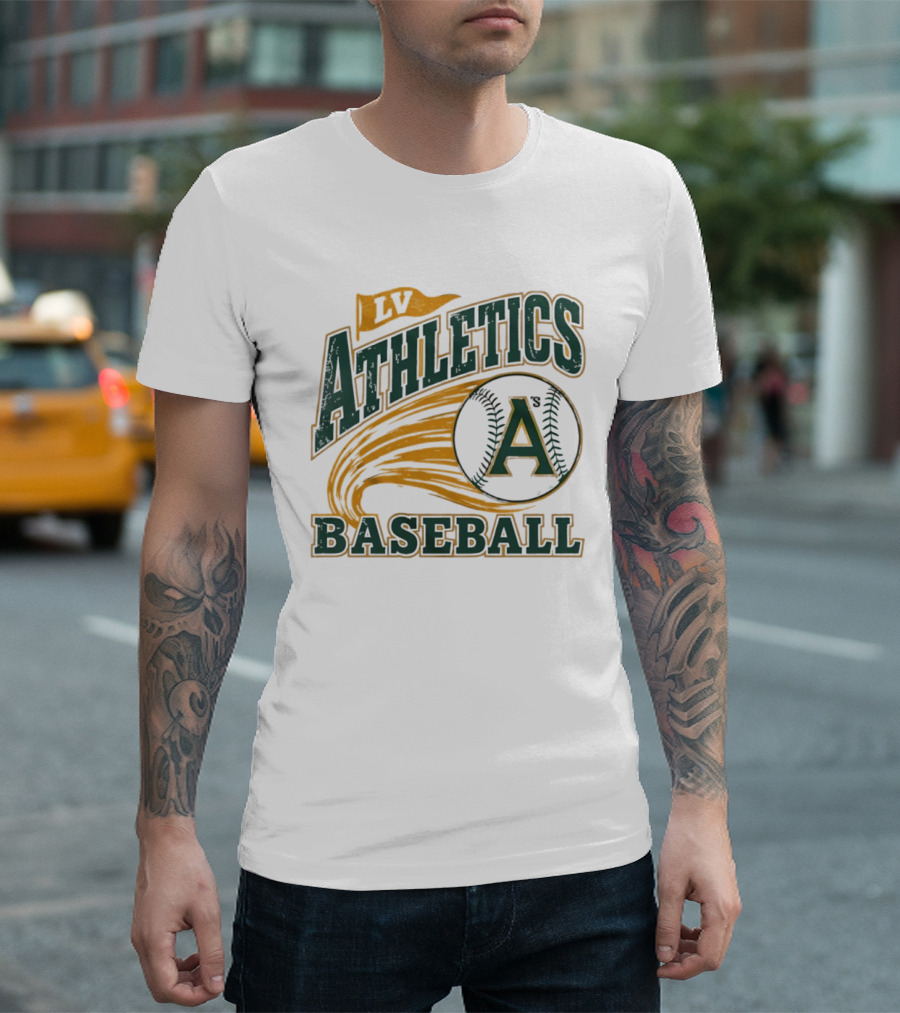 LV Athletics Baseball MLB 2026 Season T-Shirt